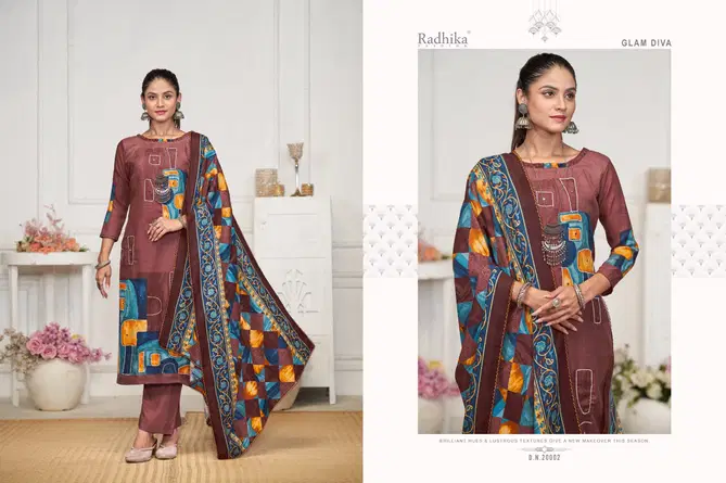 Rehnuma By Radhika Pashmina Printed Dress Material Wholesale Price In Surat
